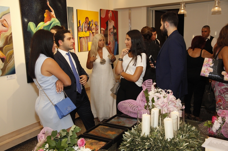 Opening of Nina Taher's Solo Exhibition 'Woman'